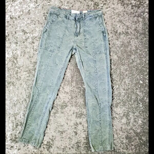 Anthropology The Wanderer Green Utility Pants